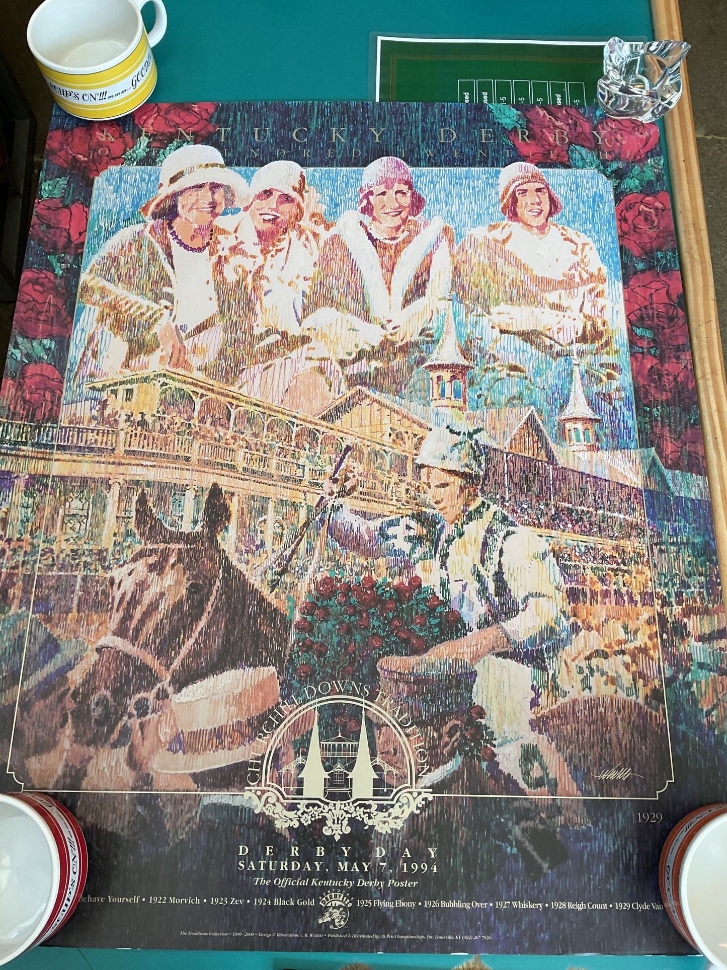 The Official Kentucky Derby Poster 1994 120th Kentucky Derby