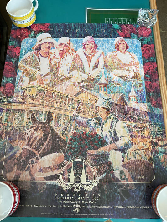 The Official Kentucky Derby Poster 1994 120th Kentucky Derby