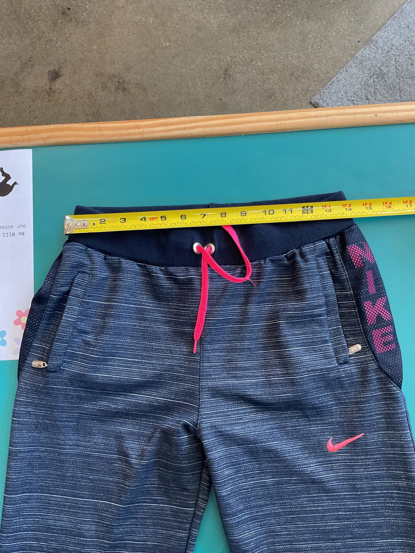 Nike Air Women’s Black and Pink Sweatsuit