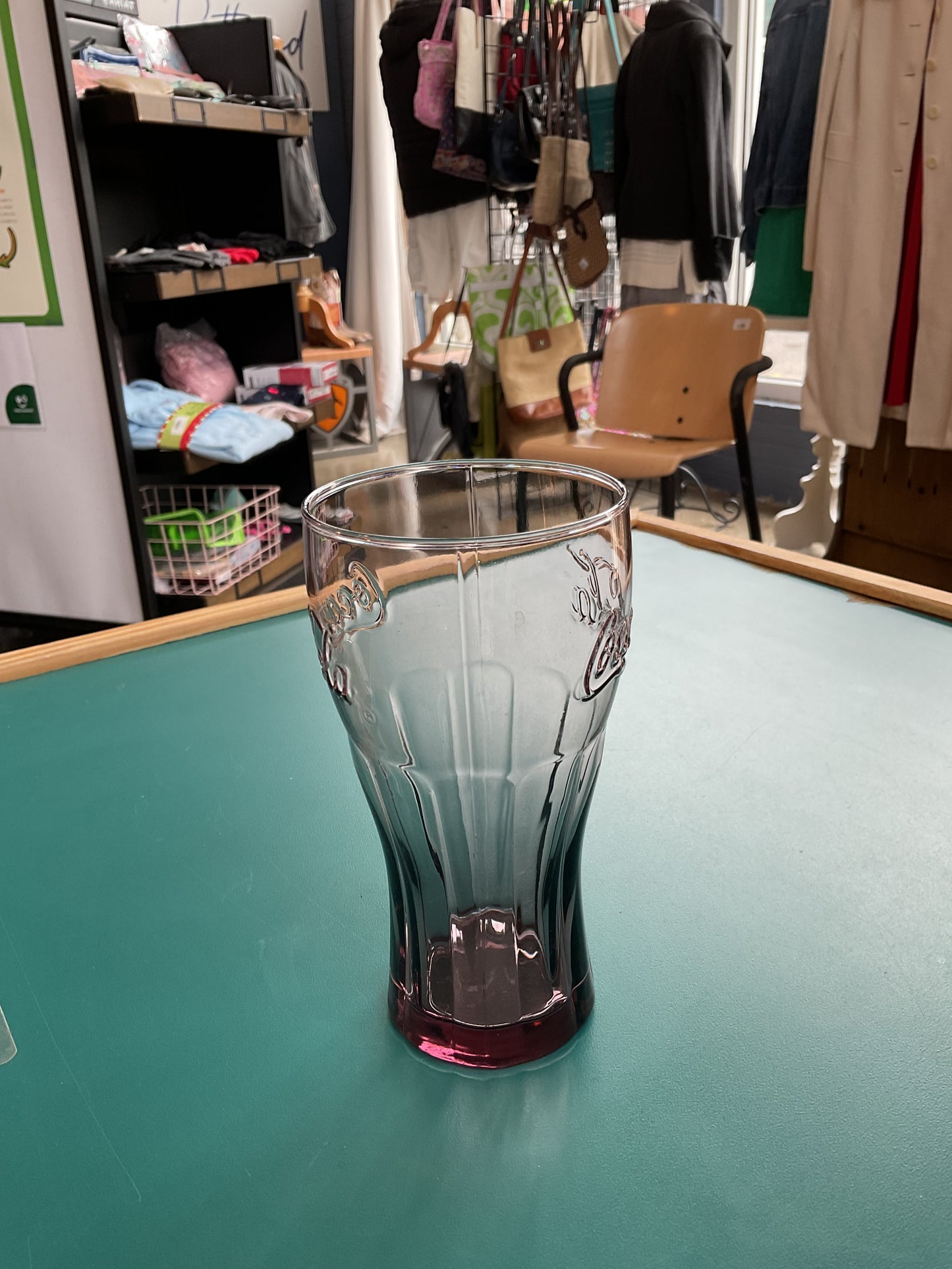 Vintage Purple Tinted Coca-Cola Glass