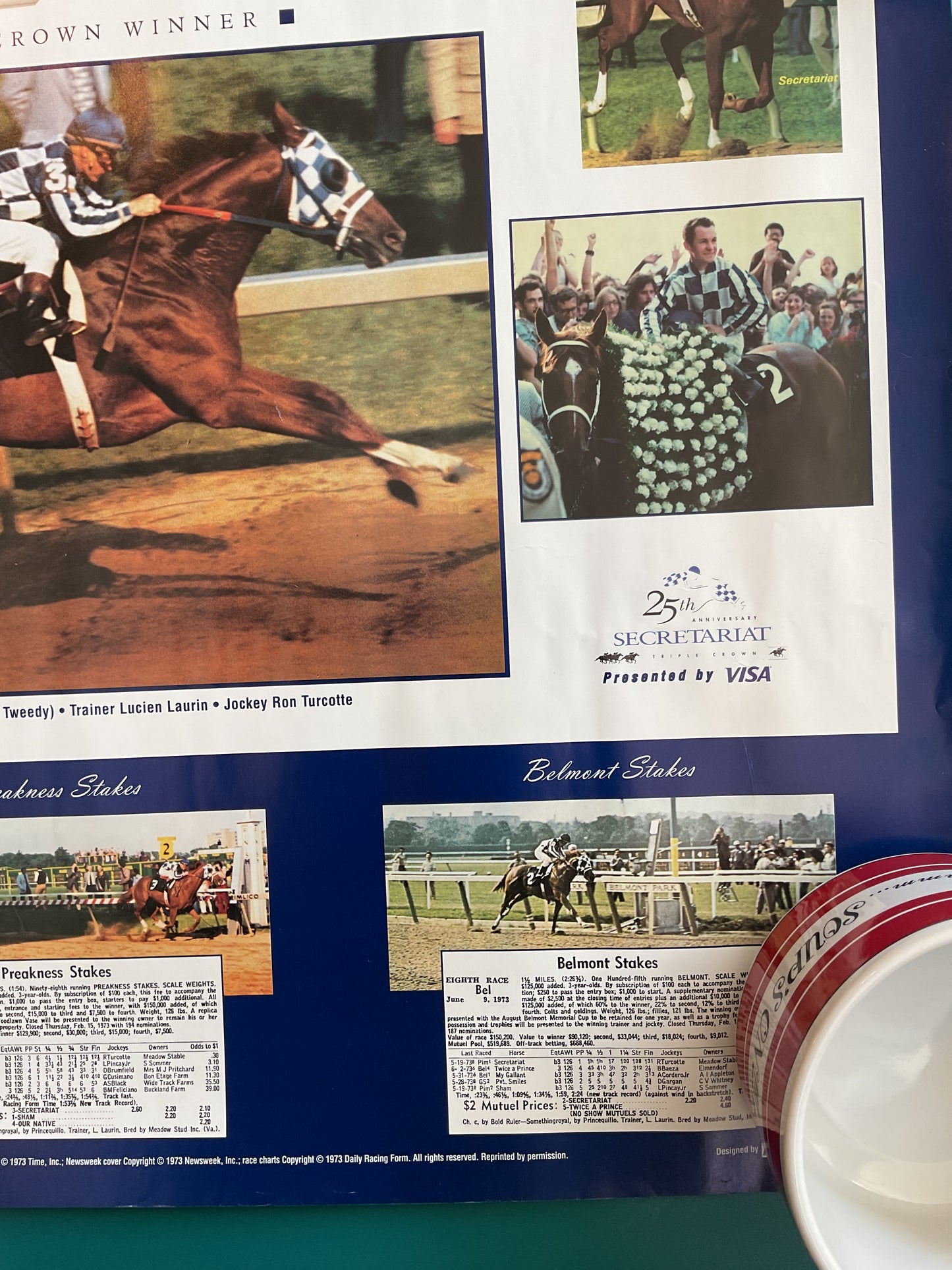Secretariat 25th Anniversary Poster