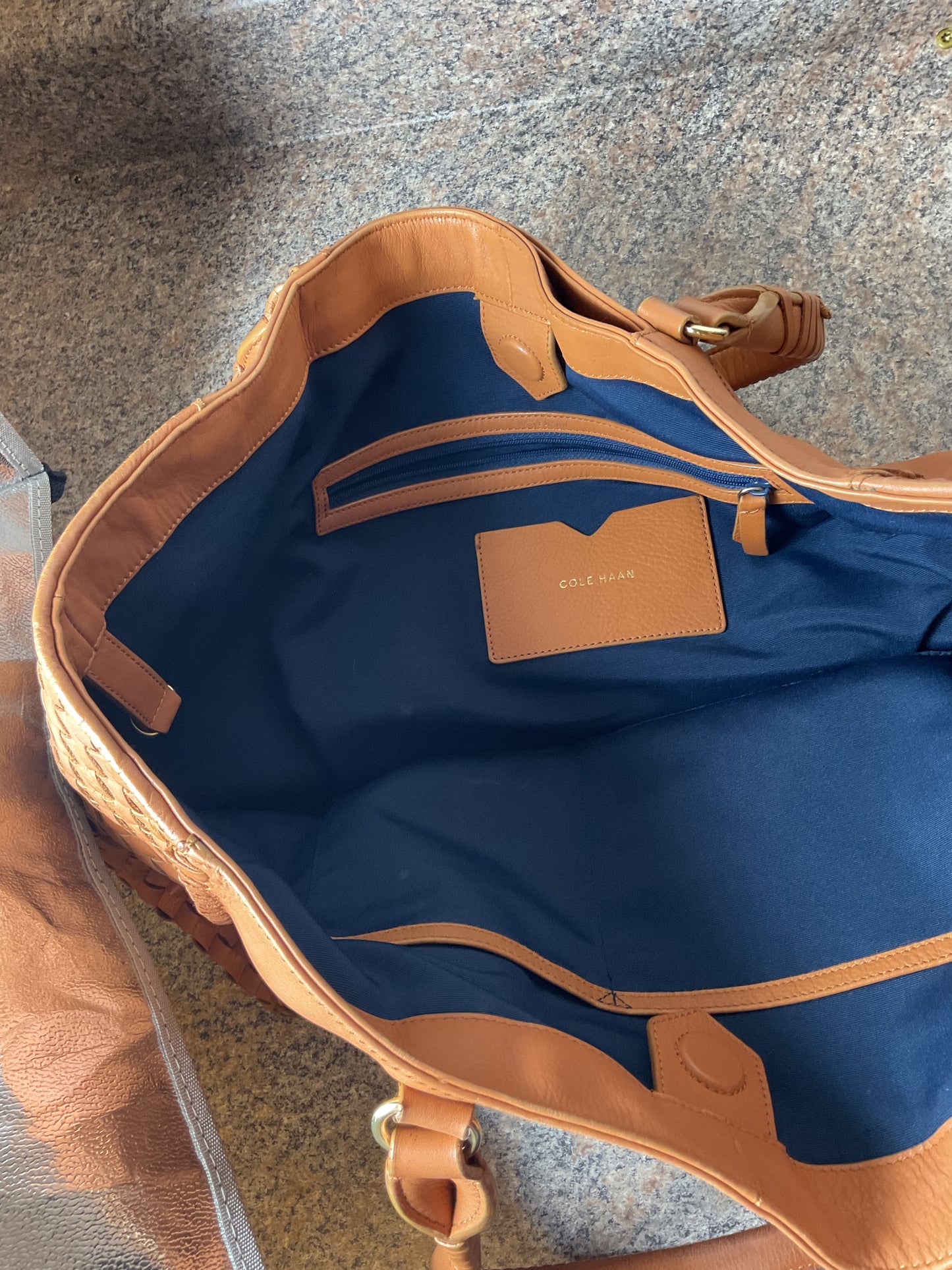 Cole Haan Dillan Leather Tote Bag