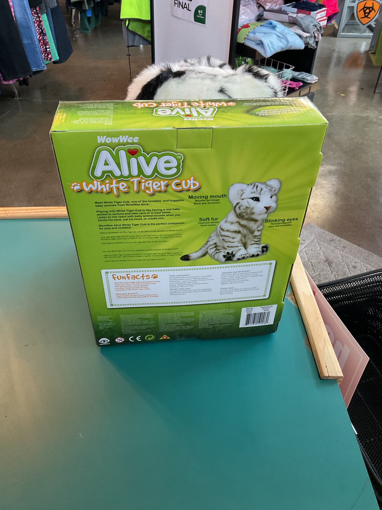 WowWee Alive White Tiger Cub