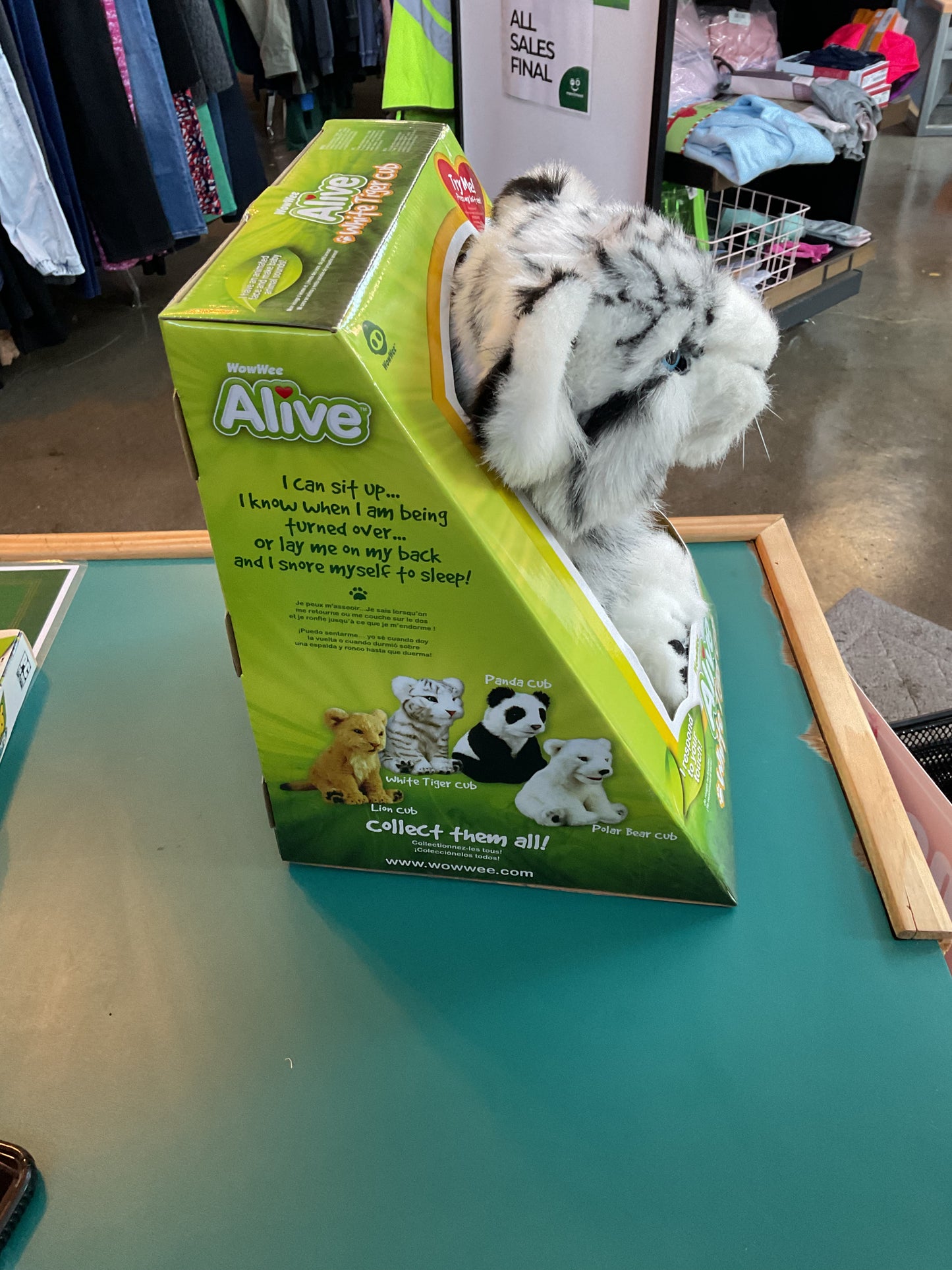 WowWee Alive White Tiger Cub