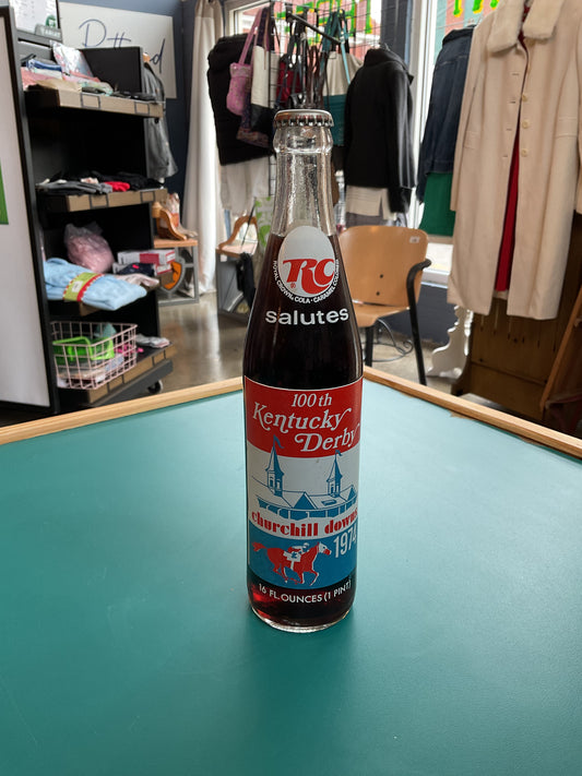 Royal Crown Cola 100th Derby Bottle 1974