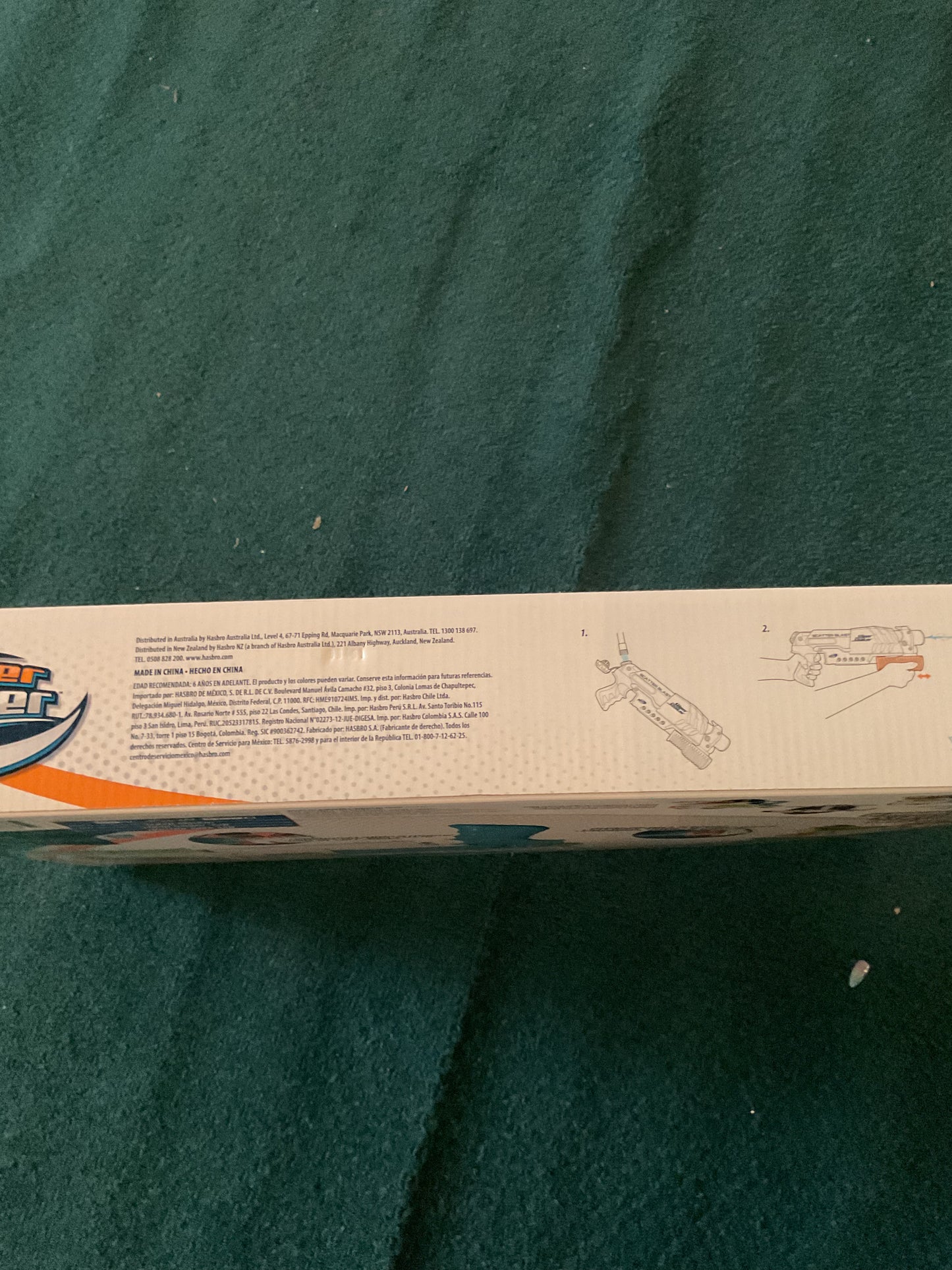 NERF Super Soaker Scatter Blast Water Squirter