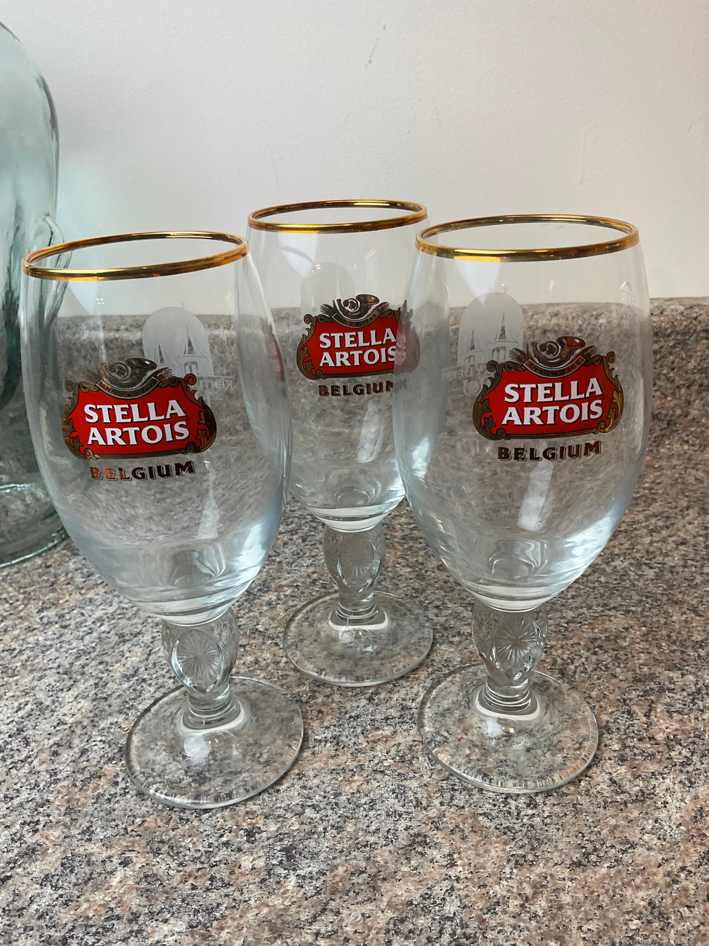 Kentucky Derby 141 Stella Artois Collectors Glasses