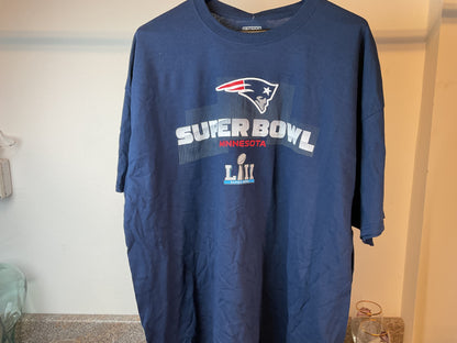 Navy Minnesota Super Bowl 52 T-Shirt 2XL