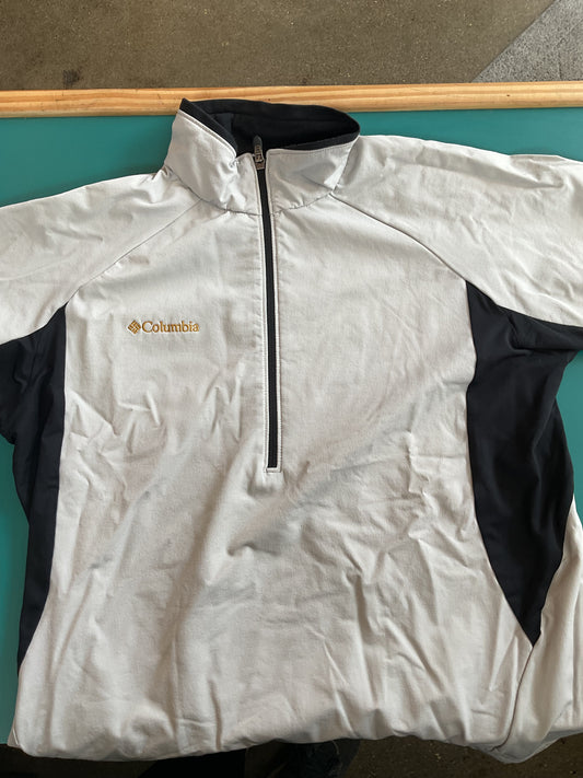 Columbia Titanium Golf Quarterzip Pullover Size Large