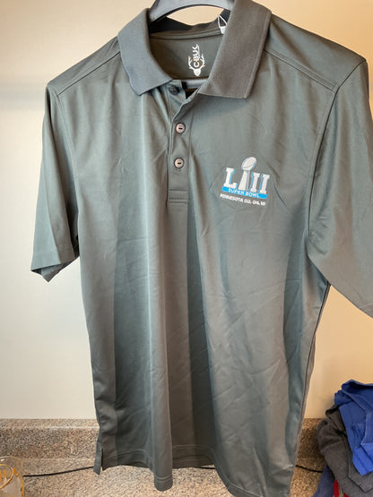 All Grey Super Bowl LII Polo S