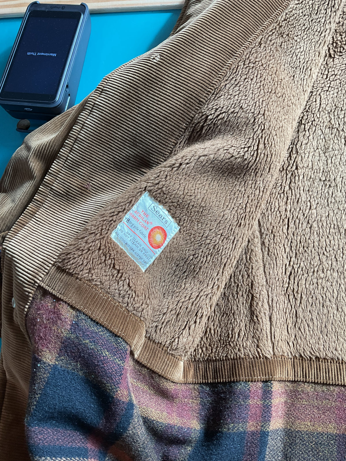 Vintage Brown Corduroy Oakbrook Sportswear Jacket
