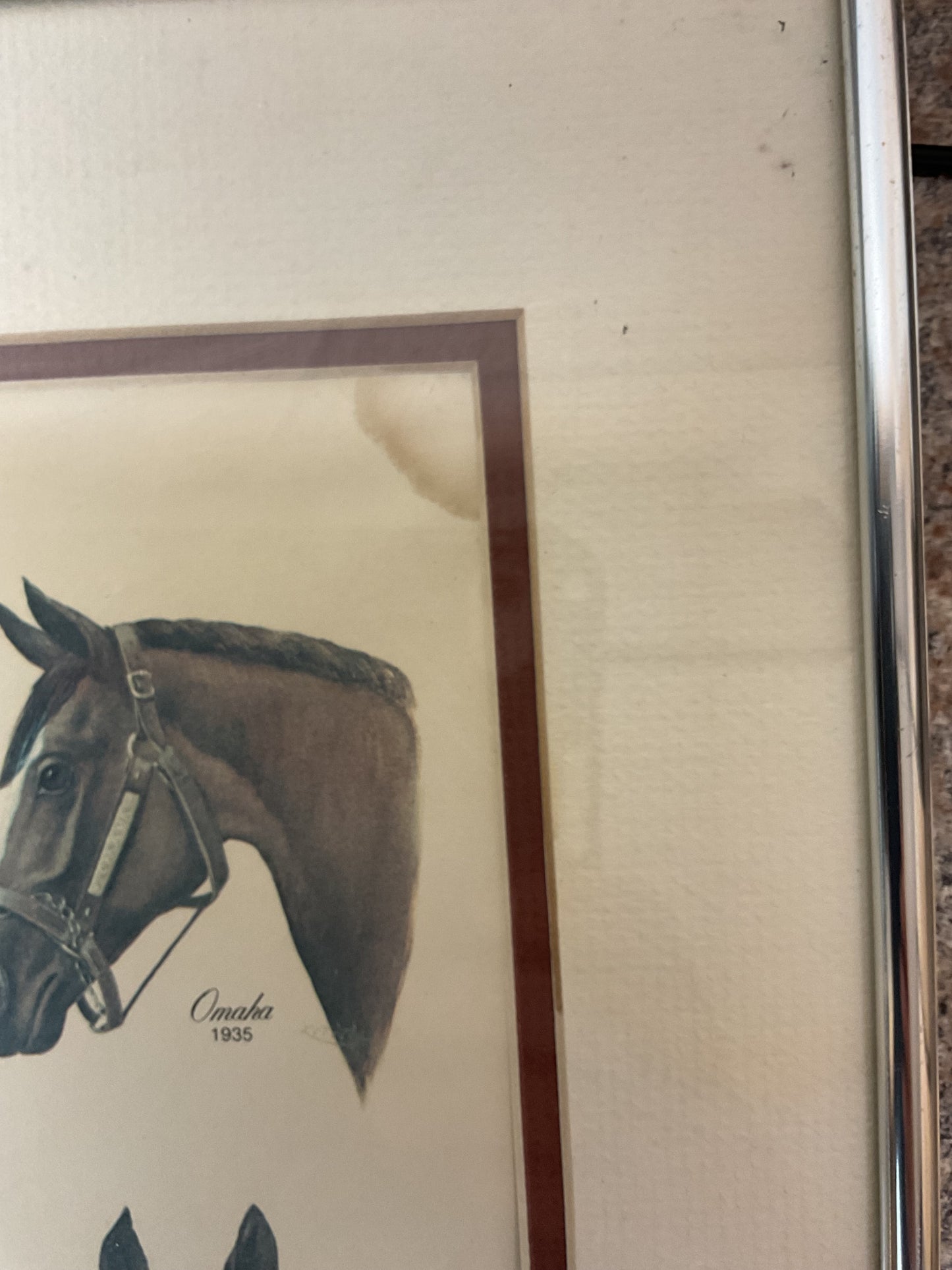 Triple Crown Winners 1977 Framed Print Seattle Slew