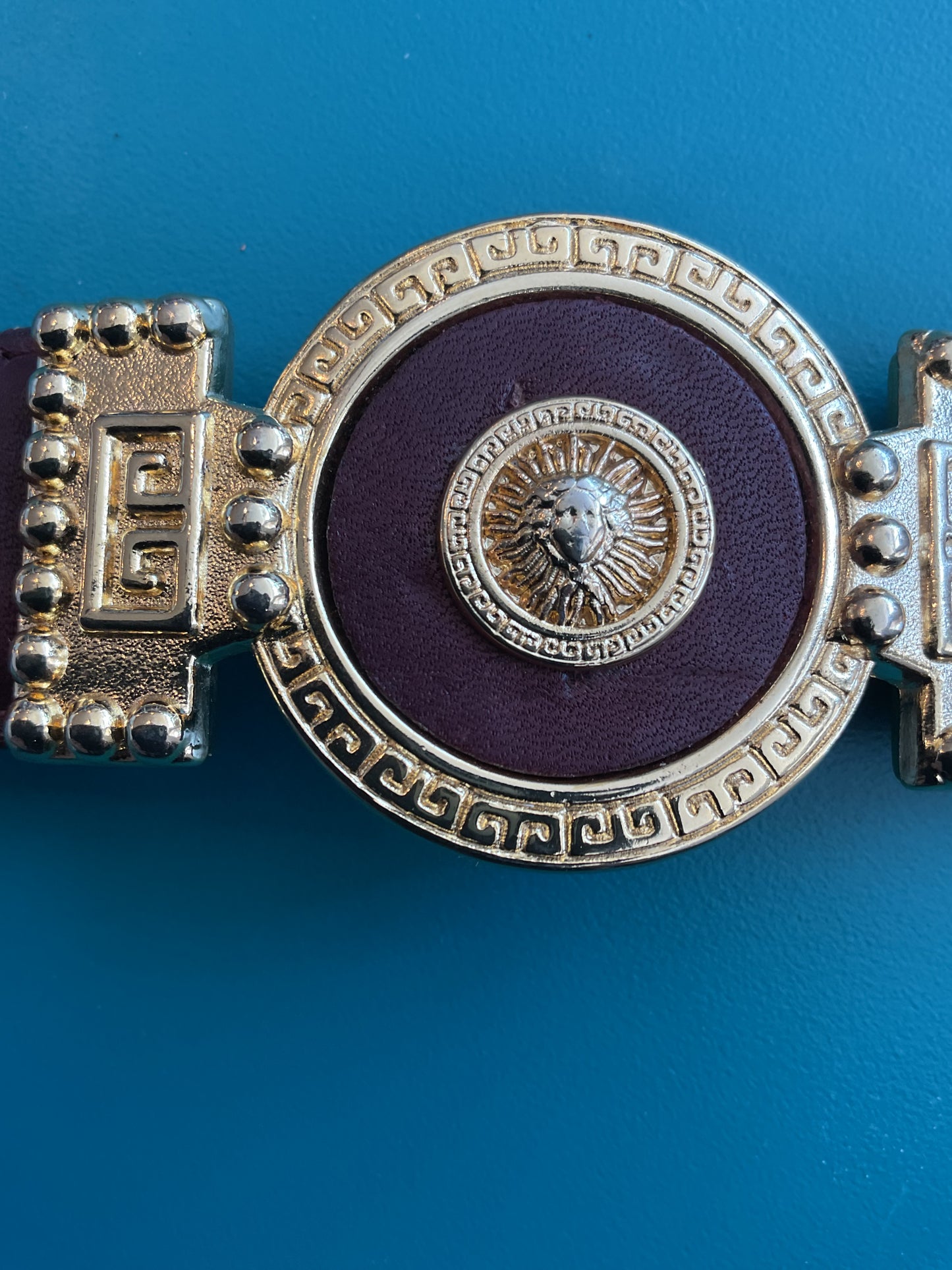 Vintage Small - Medium Versace Medusa Women’s Belt