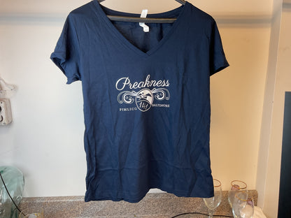 Navy Blue Preakness 141 T-shirt XL