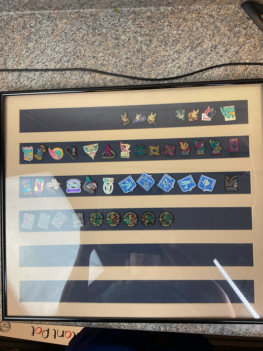 Kentucky Derby Pegasus Pin Collection 1981-2005