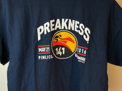 Navy Blue Preakness T-Shirt L