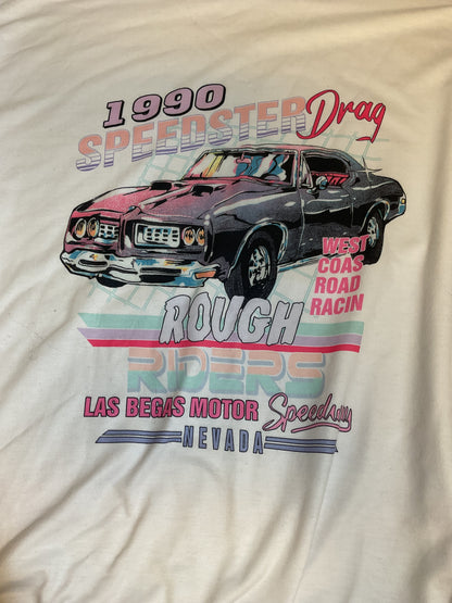 Xl long sleeve SHEIN “Rough Riders” graphic shirt