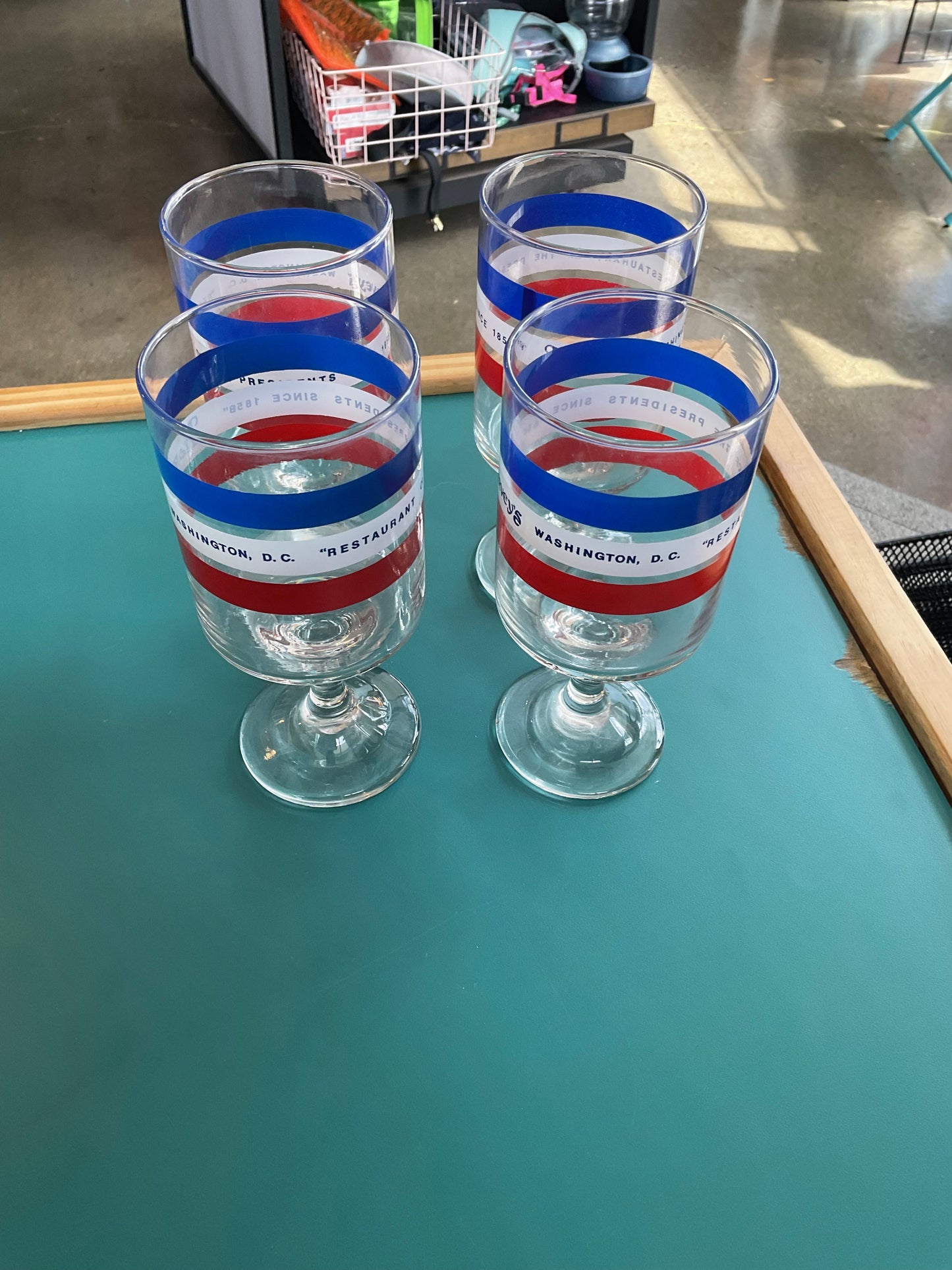Set of 4 Vintage Harvey’s Washington D.C Memorabilia