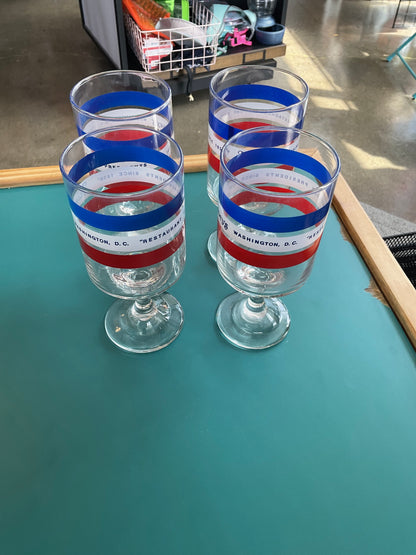 Set of 4 Vintage Harvey’s Washington D.C Memorabilia