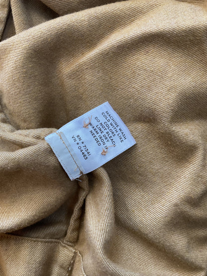 L.L. Bean Super Soft Light Brown Long Sleeve Dress Size 6