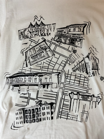 Portland Map Shirt