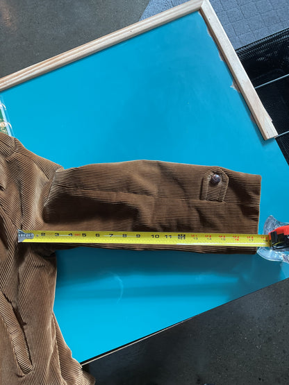 Vintage Brown Corduroy Oakbrook Sportswear Jacket