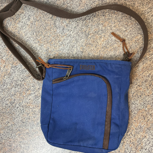 Duluth Trading Co Blue Over The Shoulder Bag