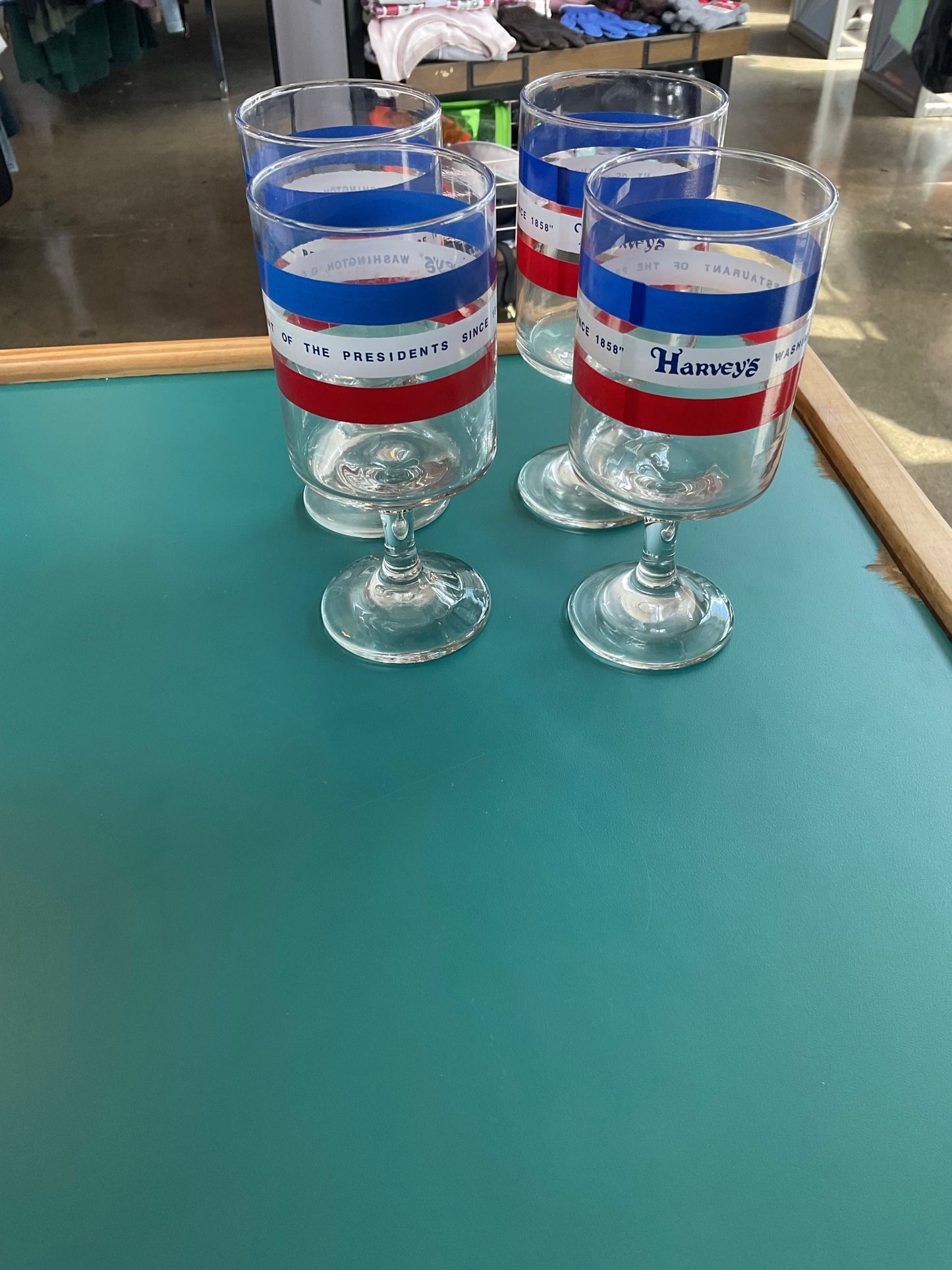 Set of 4 Vintage Harvey’s Washington D.C Memorabilia