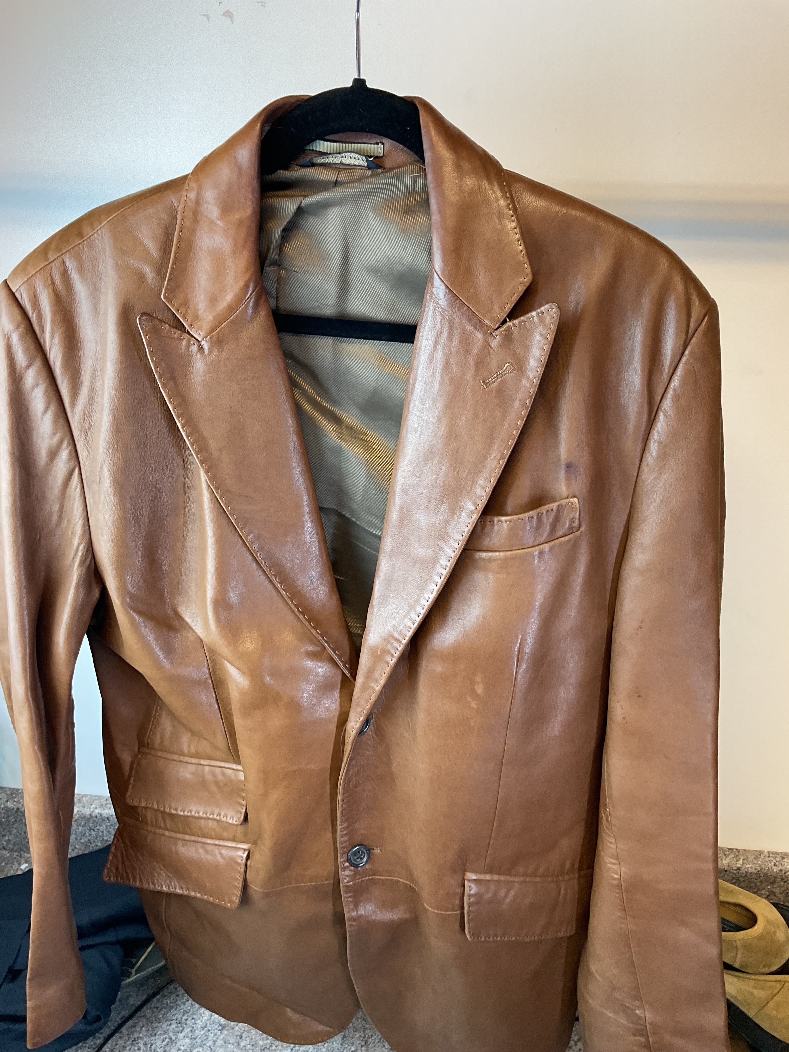 Vintage Banana Republic newest Leather Jacket Size Small