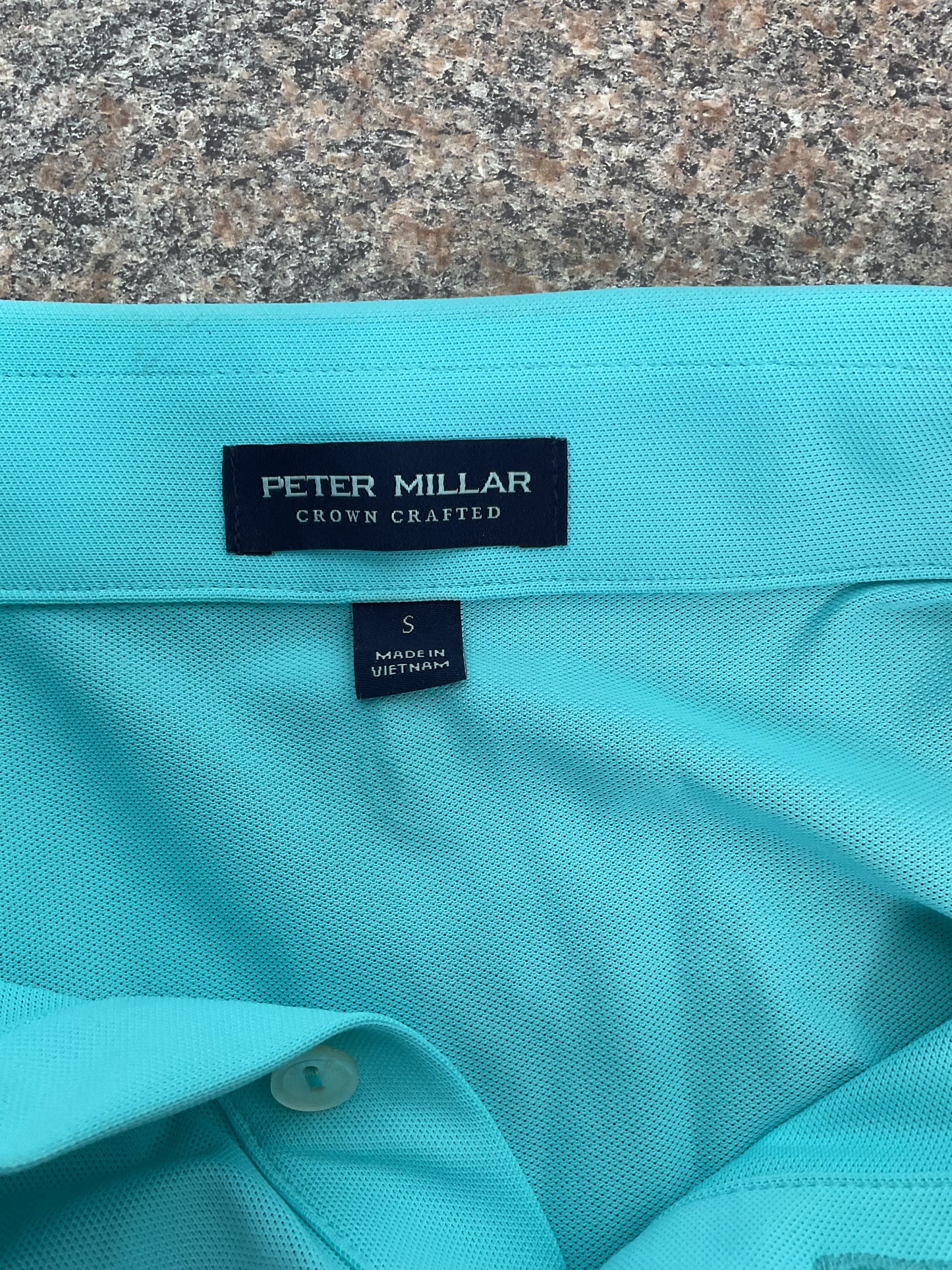 Peter Millar Crown Crafted Blue Polo S