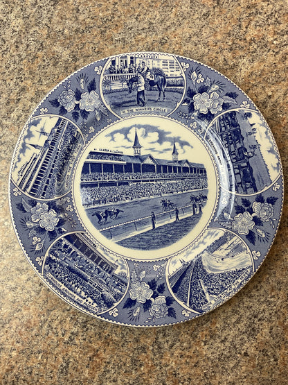 First Annual Limited Edition Kentucky Derby Staffordshire Plates 1977