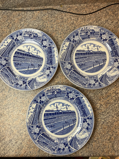 First Annual Limited Edition Kentucky Derby Staffordshire Plates 1977