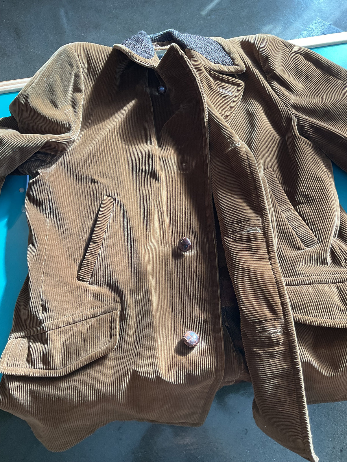 Vintage Brown Corduroy Oakbrook Sportswear Jacket