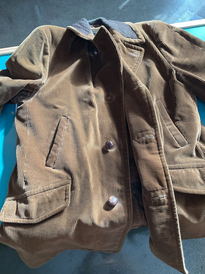 Vintage Brown Corduroy Oakbrook Sportswear Jacket