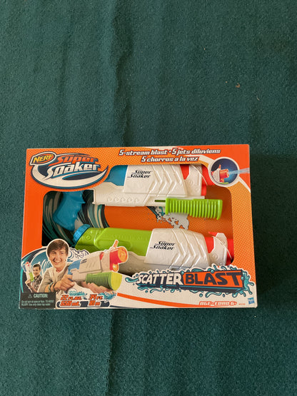 NERF Super Soaker Scatter Blast Water Squirter