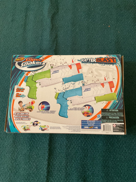 NERF Super Soaker Scatter Blast Water Squirter